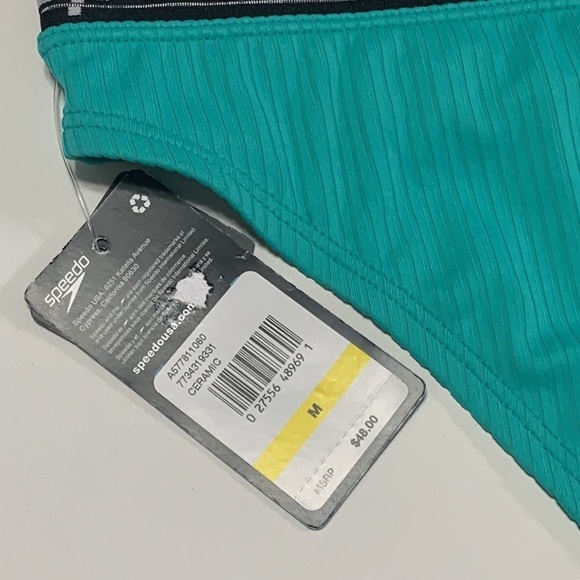 Speedo Rib Logo Bikini Bottom - Ceramic - Picture 5 of 6